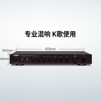 Yamaha/雅马哈 KPX-500卡拉OK ktv前级效果器混音器混响器K歌必备 黑色