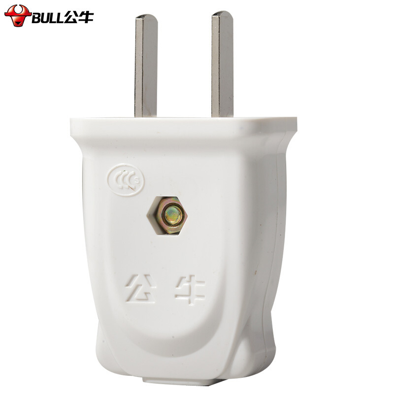 公牛（BULL）国标GNT-10L1 二极插头 10A 250V