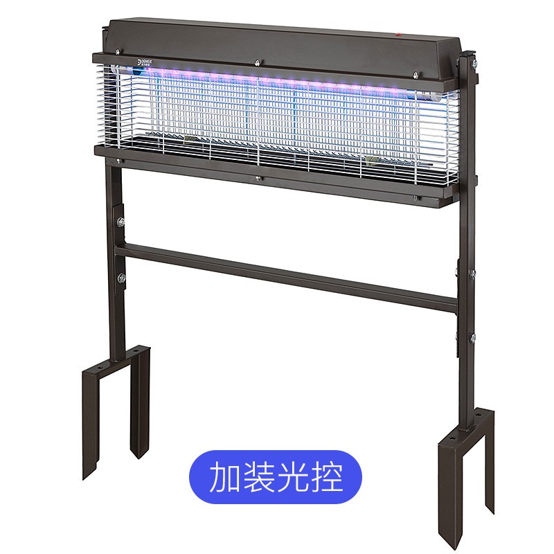 太阳能灭蚊灯户外防水庭院花园大型大功率别墅驱蚊器杀虫灯 三维工匠 X40三管雨控更加安全_103