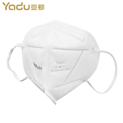 亚都(YADU)YD-M510口罩KN95级别口罩折叠耳带式1袋(3只装)四层材质多重防护高弹鼻垫