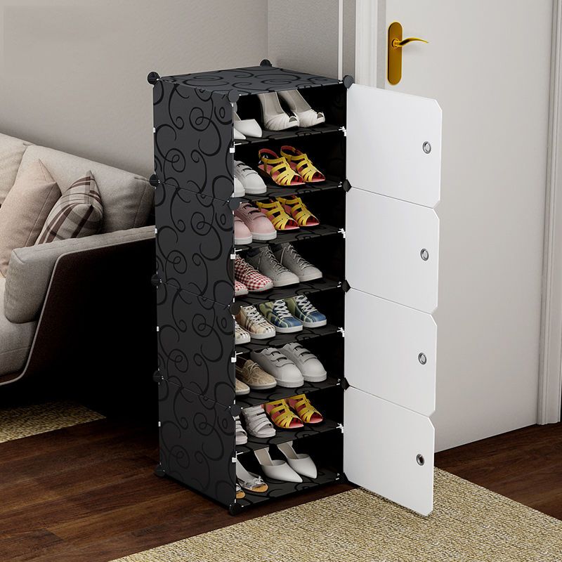 鞋架子简易多层防尘多功能鞋架门口鞋柜家用进门收纳神器小号寝室