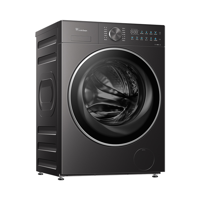 TG12MC3 滚筒洗衣机 金属钛 220V,1Ph 50Hz 转速1400 带银离子高清大图