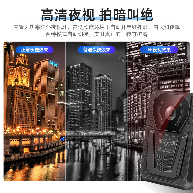 执法1号DSJ-F6现场高清记录仪WIFI版256G