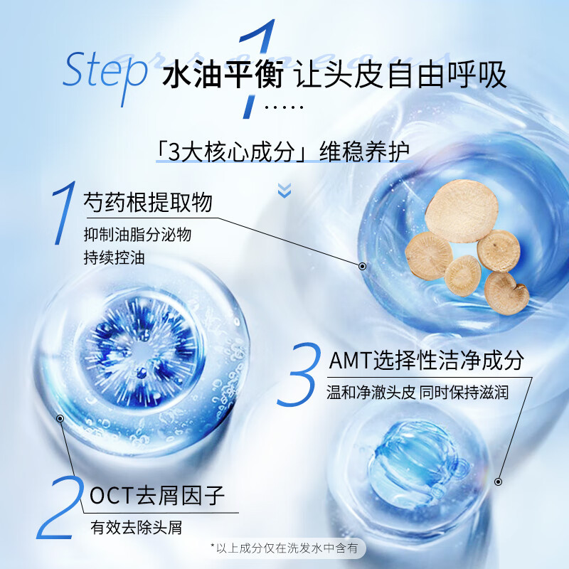 水之密语 活力蓬感控油洗发露400ml(单位:瓶)