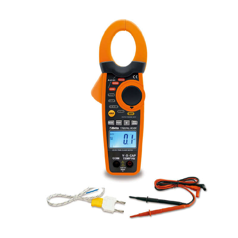百塔(BETA) 1760PA/AC-DC 数显钳型电流表高清大图