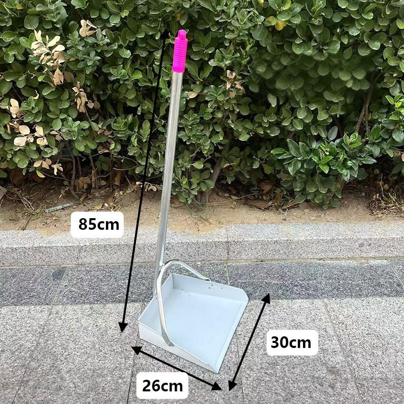 礼千初 灰斗铁簸箕铁戳子垃圾铲加厚垃圾铁畚箕铁扒斗清洁套装 85cm簸箕