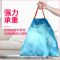 中厚平口款[45*50cm] 3卷45只 垃圾袋家用加厚超厚厨房带提手黑色抽绳式大号大容量垃圾袋子批发