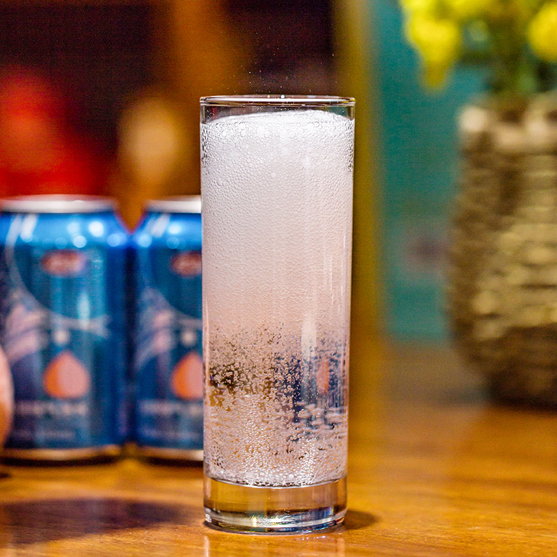 宏宝莱白桃味气泡水 330ml*12罐装饮料