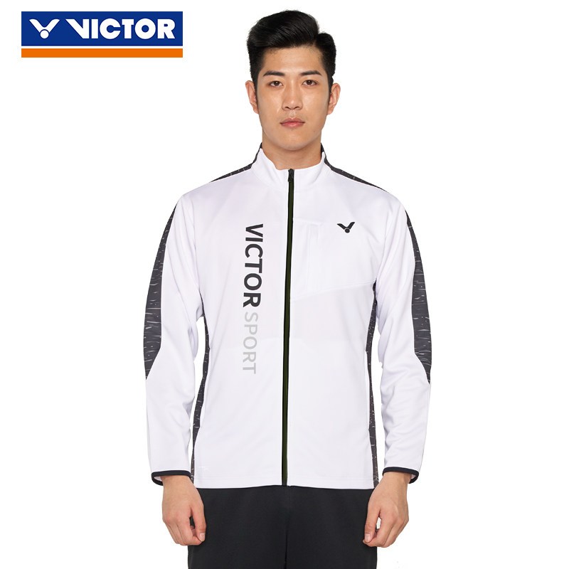 [健芬欣]VICTOR威克多 羽毛球服立领休闲外套拉链开衫