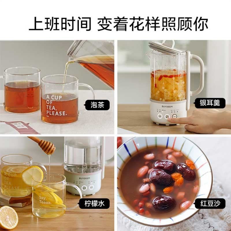 北鼎(Buydeem)养生壶电水壶迷你养生杯 MINI K