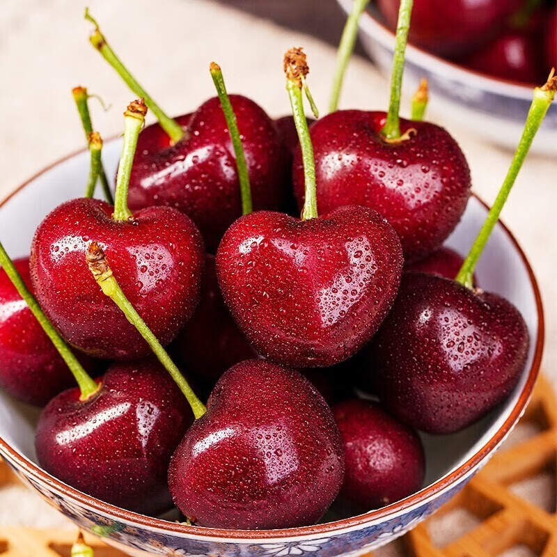 顺丰快递[熊猫鸟]大连美早大樱桃 车厘子 J级 净重2.8斤高清大图