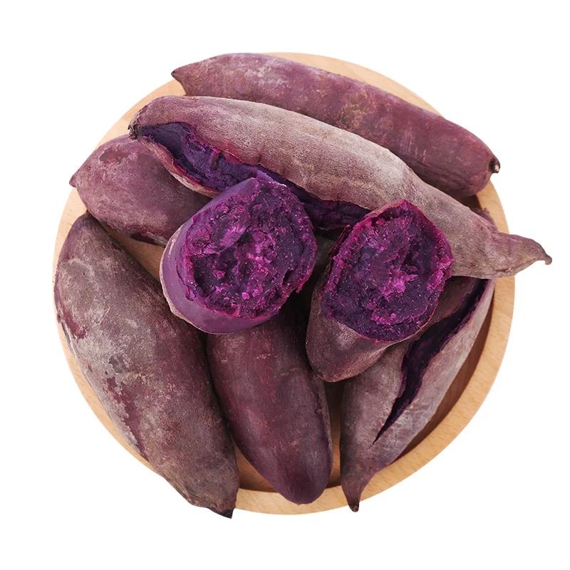 汇尔康(HR) 甜糯小紫薯 地瓜 紫心番薯 新鲜蔬菜粗粮 非红薯 带箱约2.5斤装高清大图