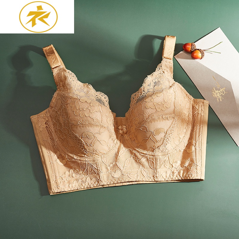 ideamini七排扣内衣聚拢收副乳防下垂夏季薄款塑形美体上托调整型文胸