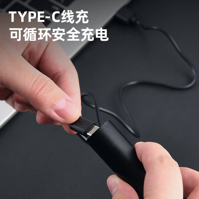 得力工具 DL551002迷你手电筒(黑)(个)高清大图