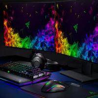 雷蛇(Razer)曼巴眼镜蛇精英版 黑色 有线电竞游戏鼠标 绝地求生鼠标 吃鸡鼠标