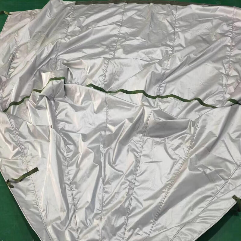 淼圳 机务16座舱遮阳罩防晒防水防雨涂银布