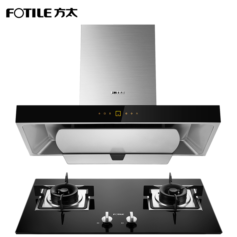 方太(FOTILE)18m3/min欧式云魔方 触控式抽油烟机燃气灶烟灶套餐EMD2T+GT6BE 液化气