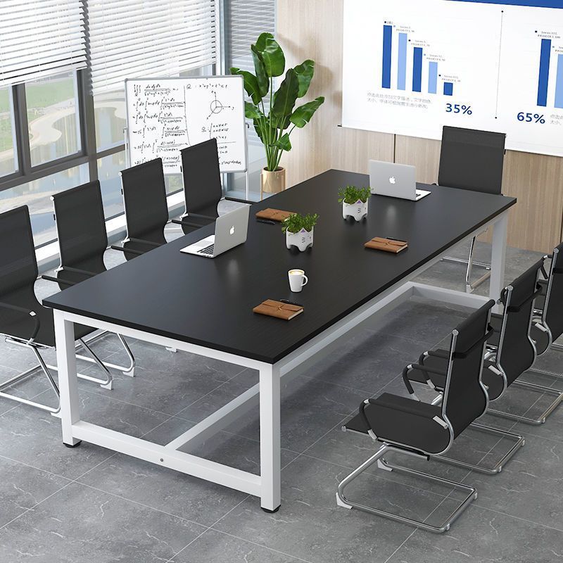 麦格尚会议桌长桌办公桌拼接洽谈桌长方形开会桌大板桌子工作台