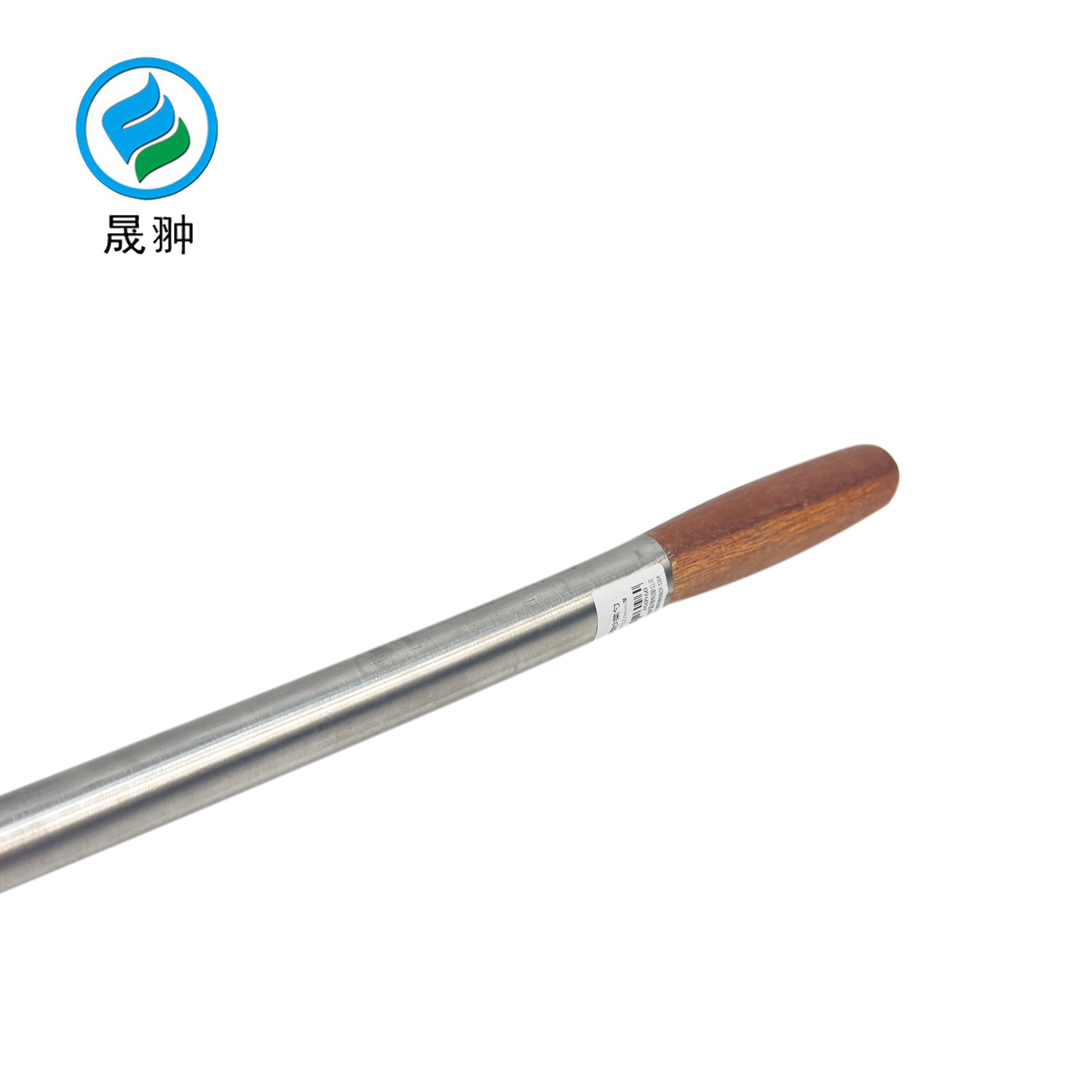 晟翀 厨师炒菜勺 木柄长勺8两1.2mm厚 个高清大图