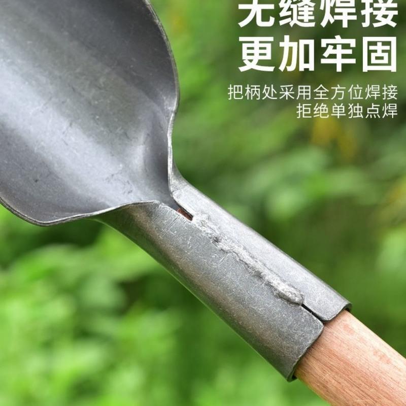 小号 电杆洞打洞神器挖井铲泥掏土铲子考古挖土锰钢铲头洛阳铲取土工具