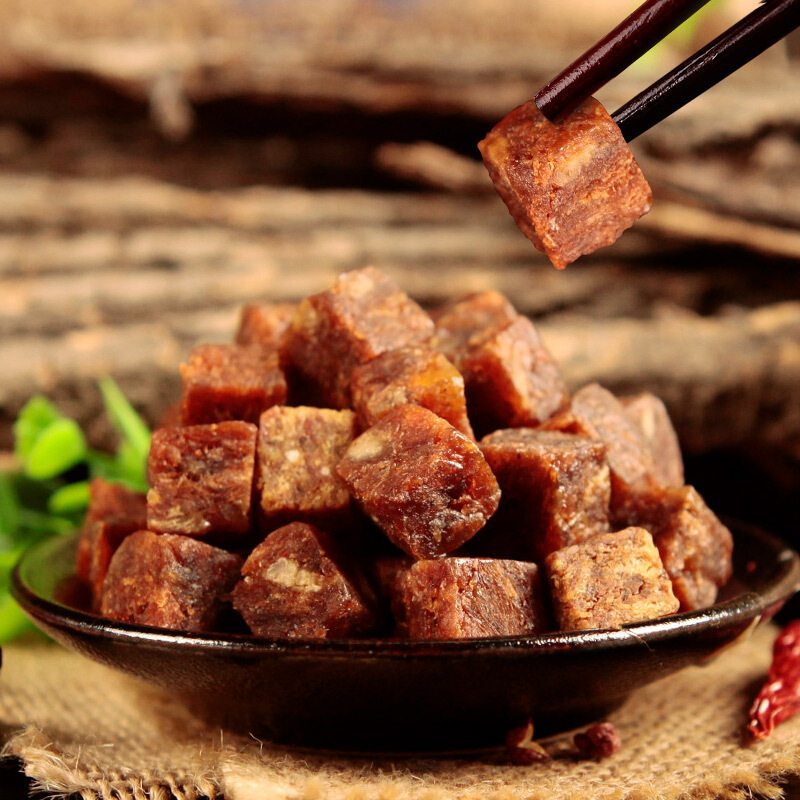 WQZY蜀道香香辣牛肉粒50g （糖果装）*4
