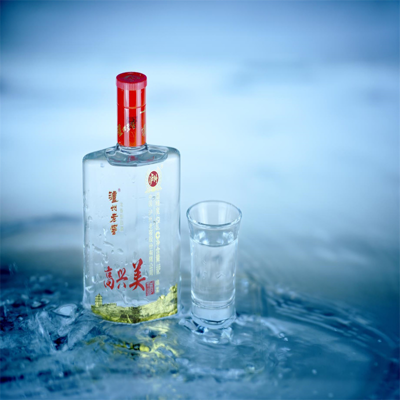 泸州老窖 高兴美酒42度浓香型绵柔100ml*6瓶 纯粮固态法酿造白酒报价_