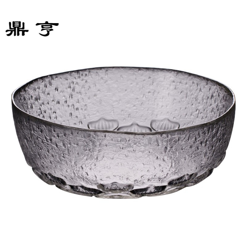 鼎亨一禅 日式纯手工锤纹莲花茶洗水盂水洗功夫茶具茶道配件果盘