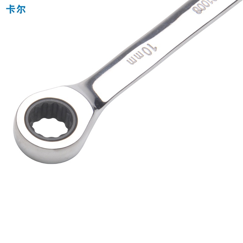 卡尔 航空级全抛光两用快扳10mm 21006 把高清大图