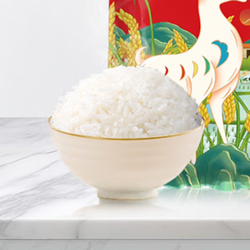 邻家饭香 二级产区五常大米500g/袋 非真空包装 LJFX19-W高清大图