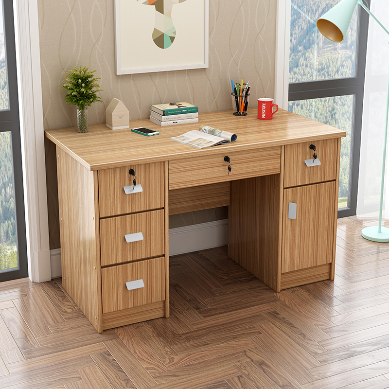 全简办公桌职员电脑桌单人简约书桌台式写字桌