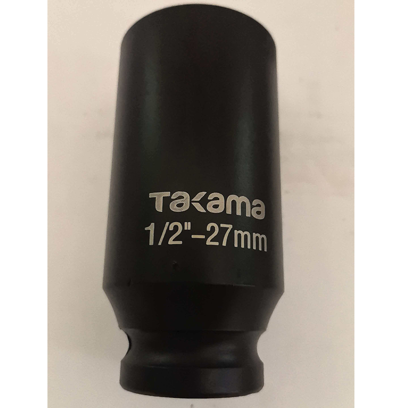 高松(takama)加长套筒头(1/2方12.5mm六角系列)711027 27mm/1个高清大图