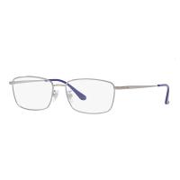 RayBan雷朋金丝边全框方形光学镜架男女金属近视镜0RX6436D 2502尺寸55