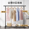 家时光简易衣帽架挂衣架落地卧室家用卧室衣服收纳架移动简易衣架置物架