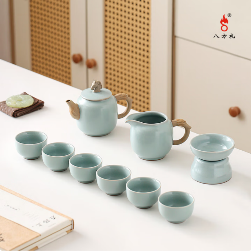 八方礼 龙马呈祥10入茶具BFL2026-1