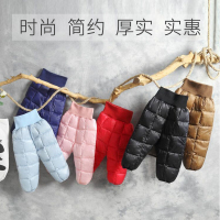 婴婴（YINGYING）秋冬新款儿童羽绒棉裤男女童装保暖加厚宝宝开裆裤婴幼儿高腰裤子