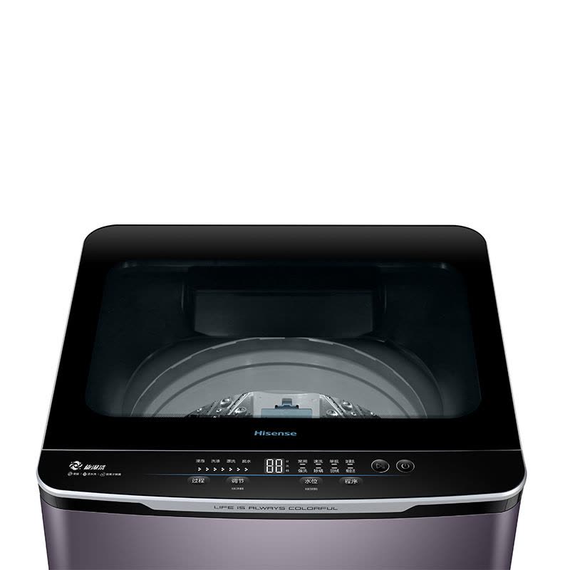 海信洗衣机XQB100-V359D星曜紫图片