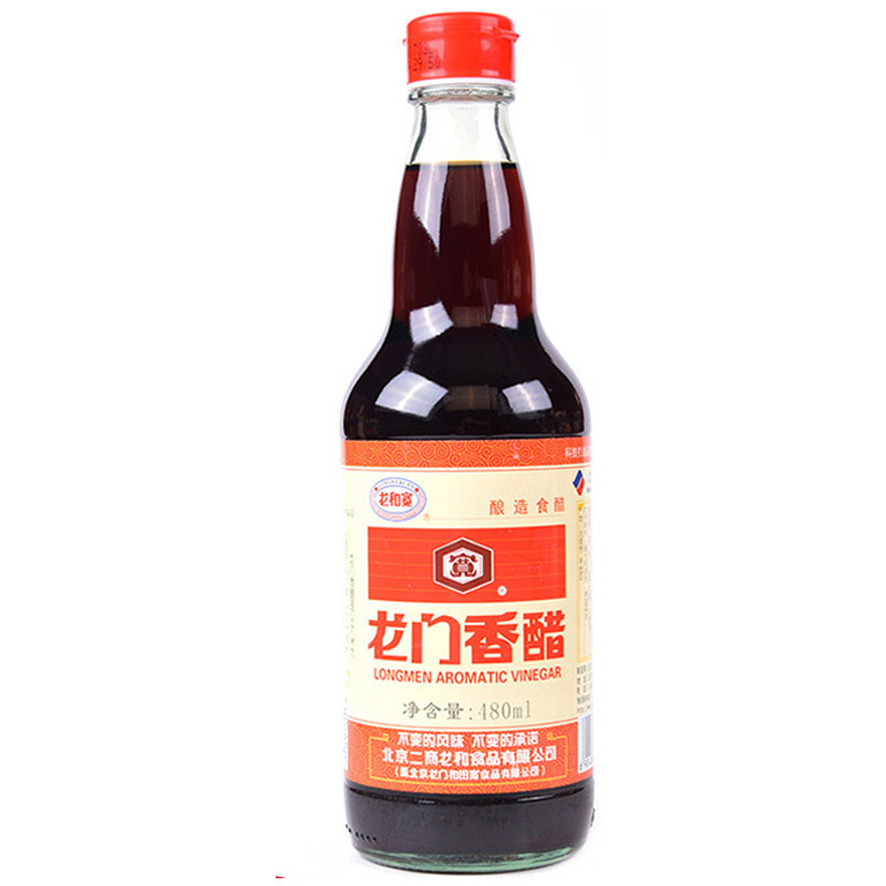龙和宽龙门香醋480ml 炒菜烹调 蘸料香醋 味正香醇,凉拌香醋