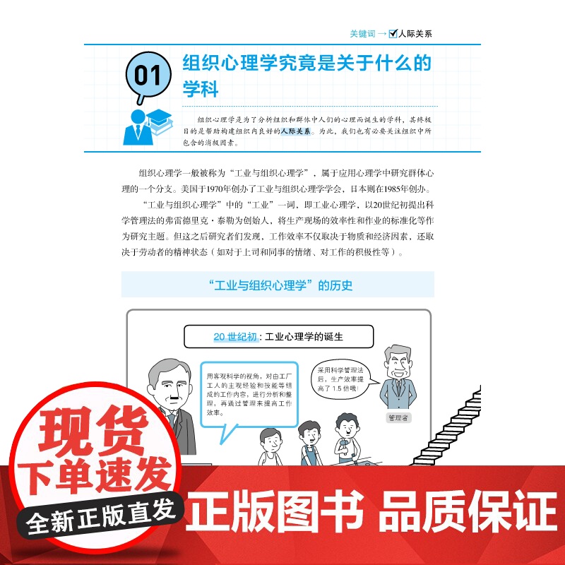 图解组织心理学:从零开始养成领导力 组织心理学组织管理领导力养成高清大图