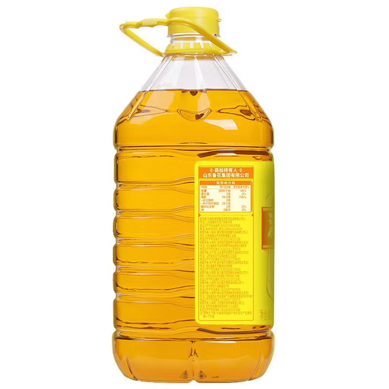 鲁花食用油 油酸多多 5S压榨一级花生油5L 油酸含量大于55%高清大图