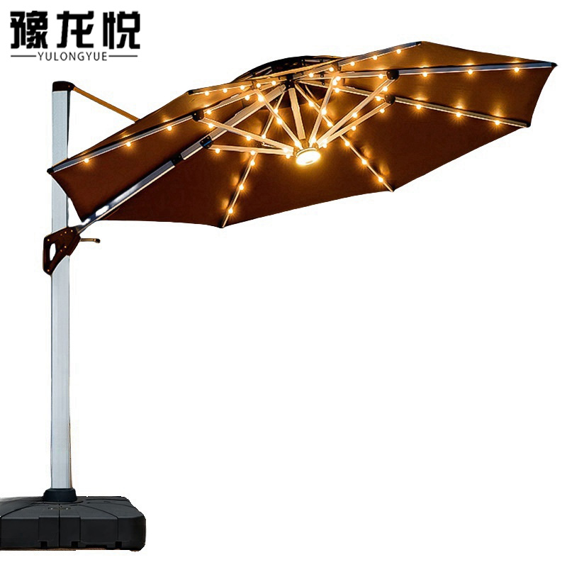 豫龙悦户外遮阳伞 户外伞可折叠3000*3000*2750mm把