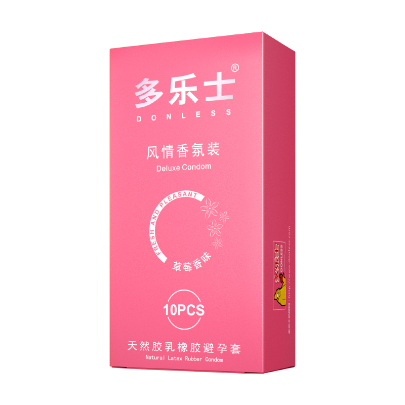 共60只 donless多乐士避孕套水多男用风情超薄浮点香氛大油量安全套保险套套子成人情趣计生用品
