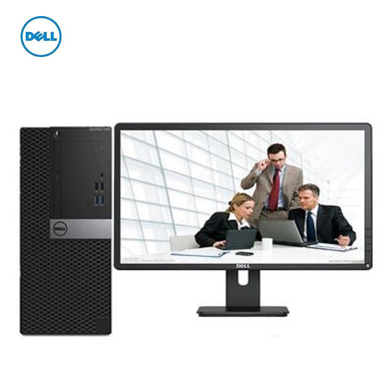 戴尔(DELL)Optiplex5050MT21.5寸台式电脑( i5-6500 8GB 1TB 集成显卡 黑色)