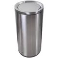 德力彩 不锈钢垃圾桶 翻盖38*73cm 个