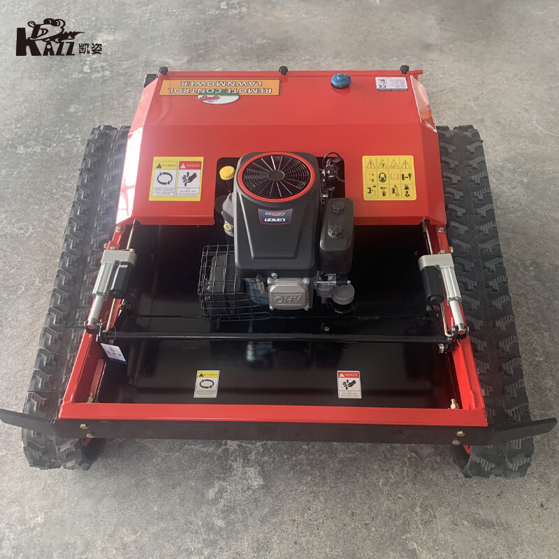 凯姿(KAZZ)KZ835LM 遥控割草机汽油机履带式隆鑫动力除草机四冲程大马力草坪修剪机 单位:台高清大图