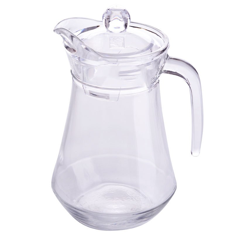 玻璃冷水壶家用水壶茶壶凉水壶果汁扎壶套装简约现代透明生活日用家居器皿 水具水杯