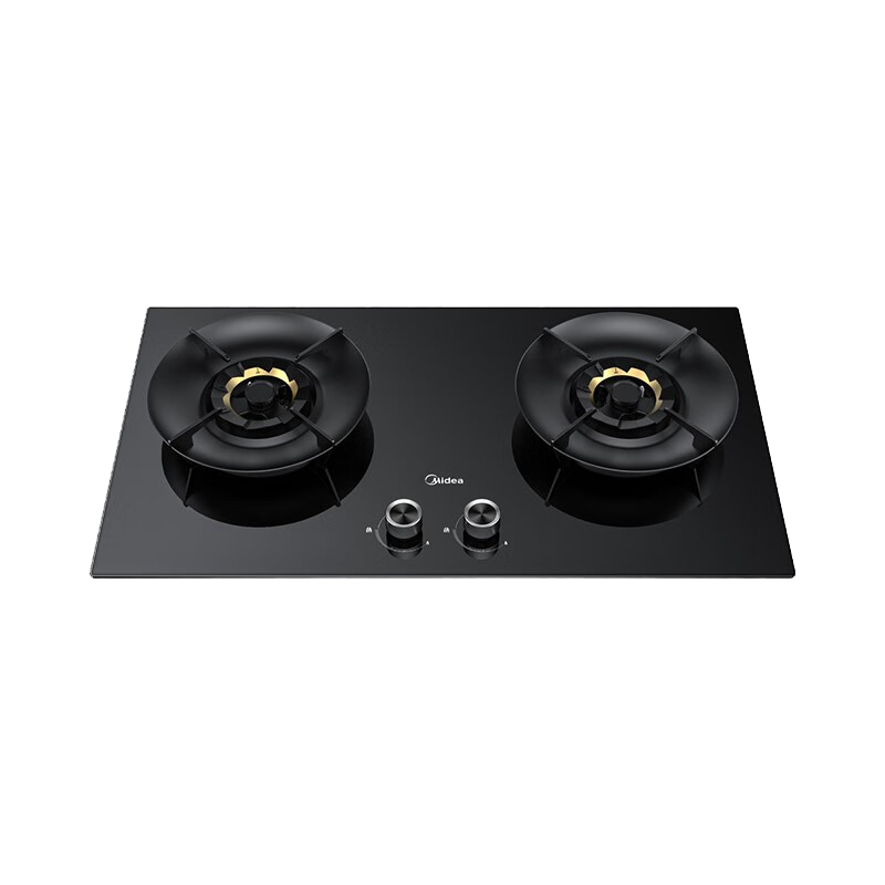 美的燃气灶天然气 双灶具Q529L-M 家用5.2kW猛火聚能灶台嵌两用 搪瓷易打理 高能效灶 节能灶高清大图