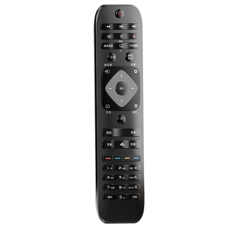 适用philips飞利浦电视机遥控器万能通用款PFL3045/T3 HFL3336 43PU 37PFL7液晶智能电视高清大图