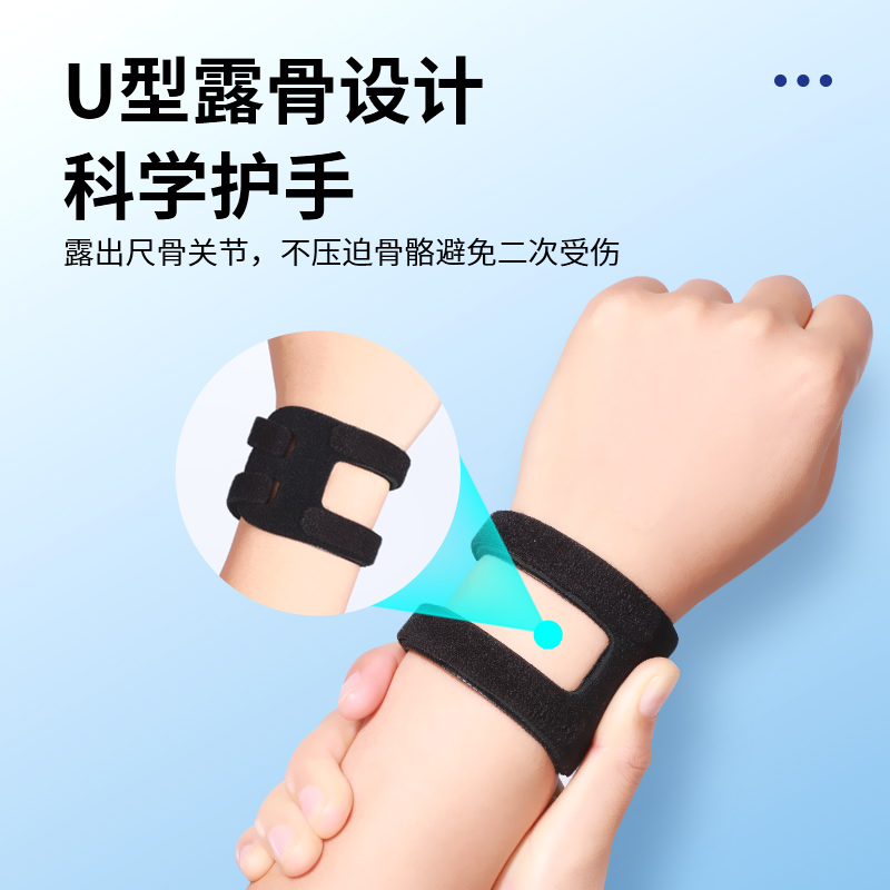 tfcc护腕扭伤劳损手腕运动健身瑜伽专用腱鞘关节护套羽毛球关节套高清大图