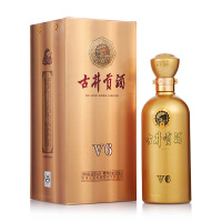 古井贡牌 古井贡酒 V6 40.6度 500ml*4 整箱装 浓香型白酒