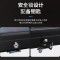 冰吧家用小型保鲜柜纳丽雅(Naliya)单冷藏柜茶叶柜红酒柜冰箱带锁留样柜 165L黑色带灯+全冷藏+带锁
